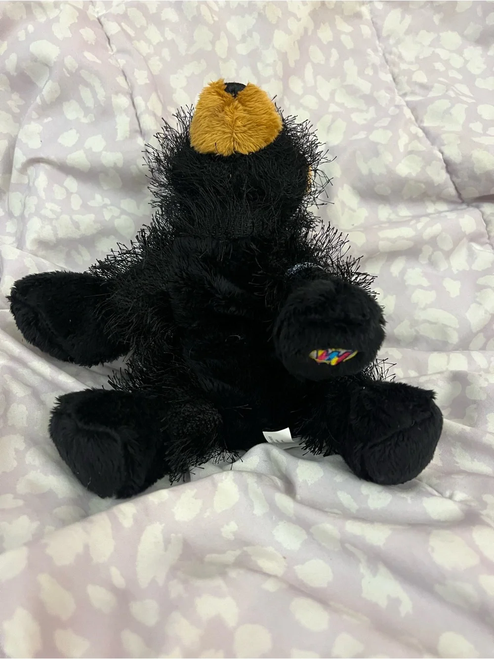 NWT Webkinz Black Bear Plush Retired